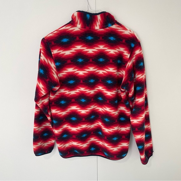 PATAGONIA Women's Lightweight Synchilla Snap-T Fleece Pullover Aztec - Picture 4 of 8